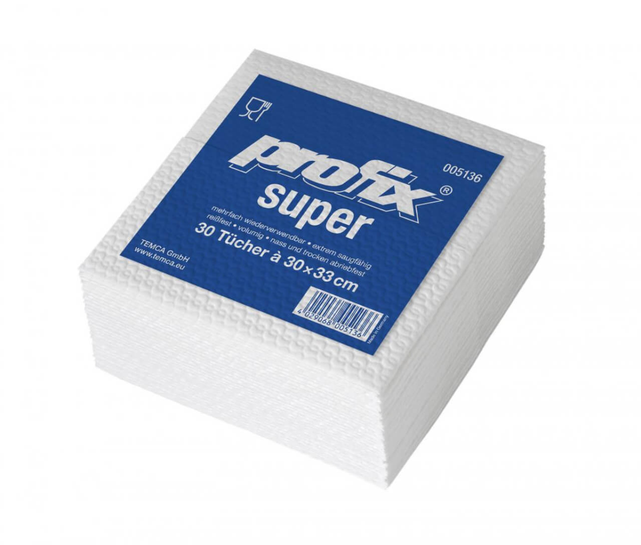 Profix Super élelmiszeriparban használható hajtogatott ipari törlő