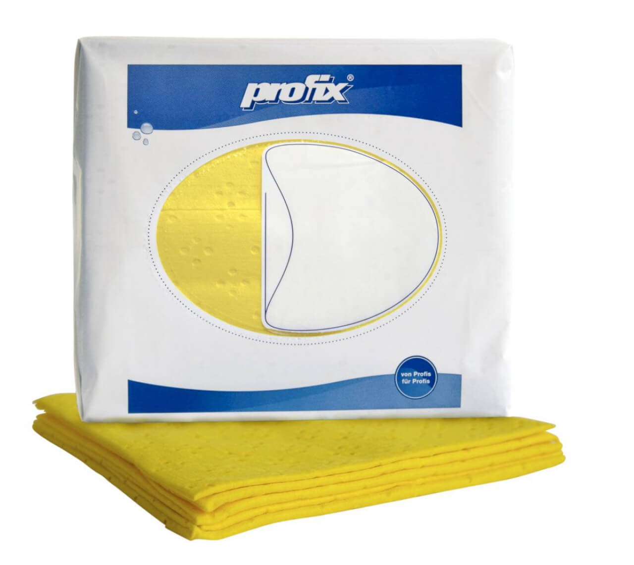 Profix élelmiszeriparban használható színkódolt törlőkendő sárga