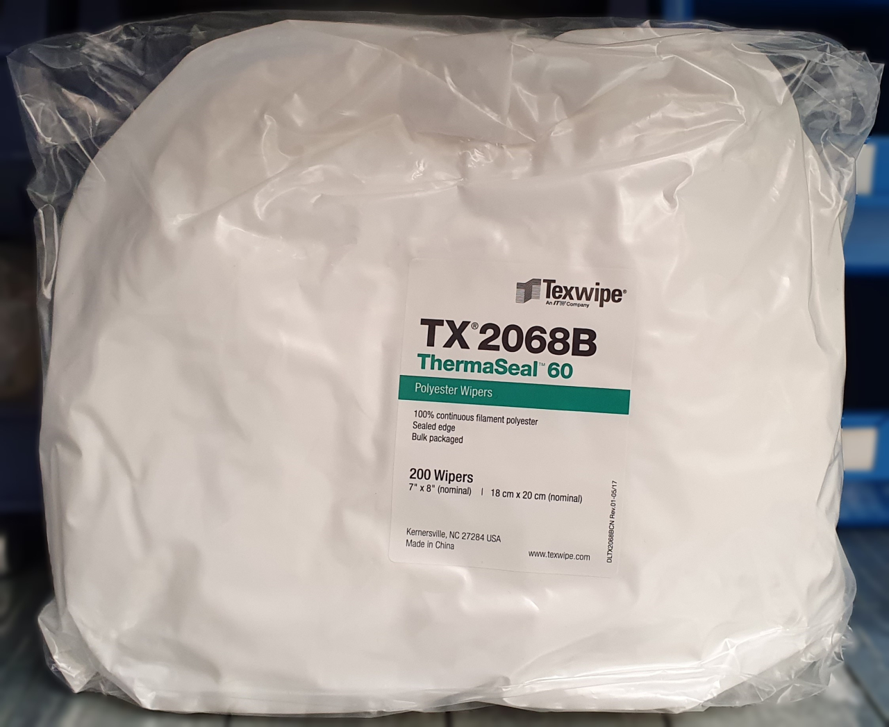 ThermaSeal 60 nem steril, száraz tisztatéri törlő